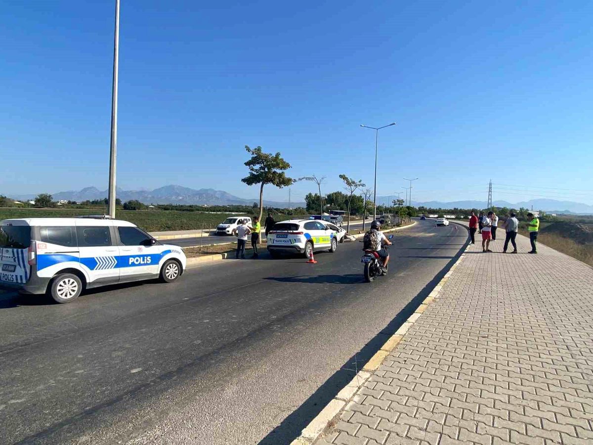 Antalya\'da Kaza: 1 Yaralı