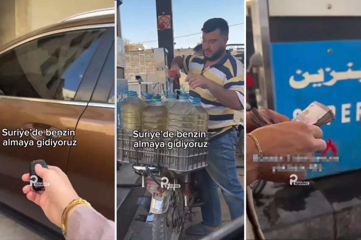 Suriye\'ye benzin almaya giden Türk vatandaşı: İşte litresine ödediği para