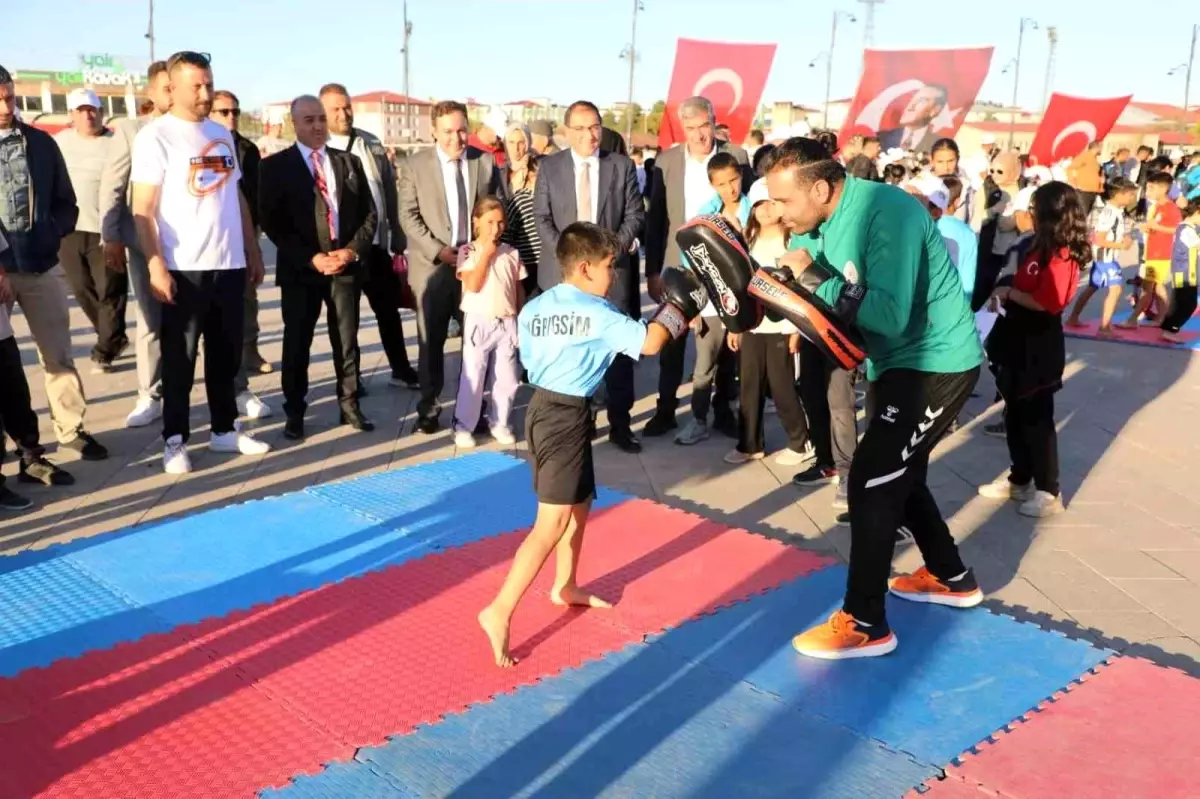 Ağrı\'da Avrupa Spor Haftası Coşkuyla Kutlandı