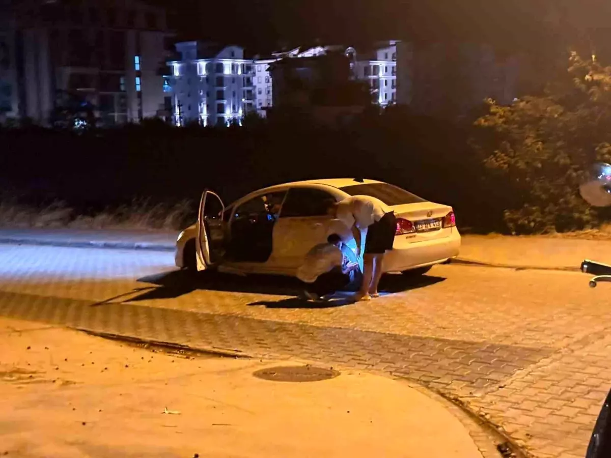 Gazipaşa\'da Motosiklet Kazası
