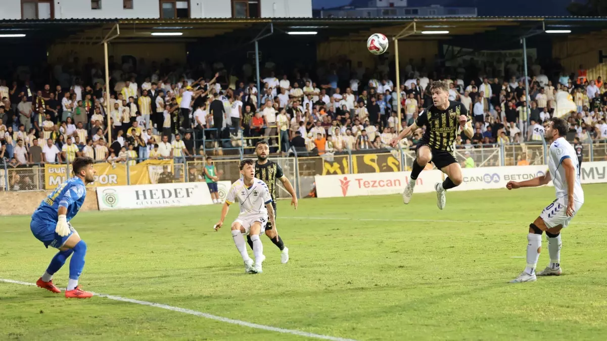 Menemen FK, Muşspor\'u 4-1 yendi