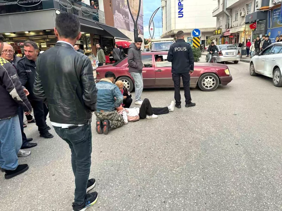 Ünye\'de Bisikletli Çocuk Yaralandı