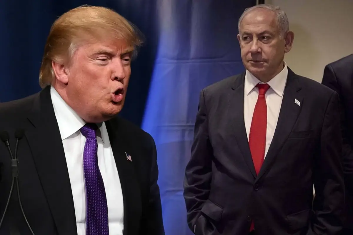 Altında Trump\'ın imzası var! Gazze\'de savaşı bitirecek 21 maddelik plan Netanyahu\'nun önünde 