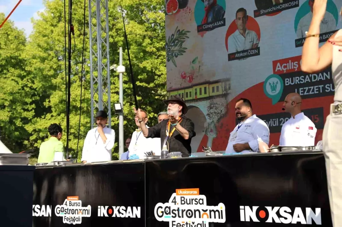 Bursa Uluslararası Gastronomi Festivali\'nde Lezzet Şöleni