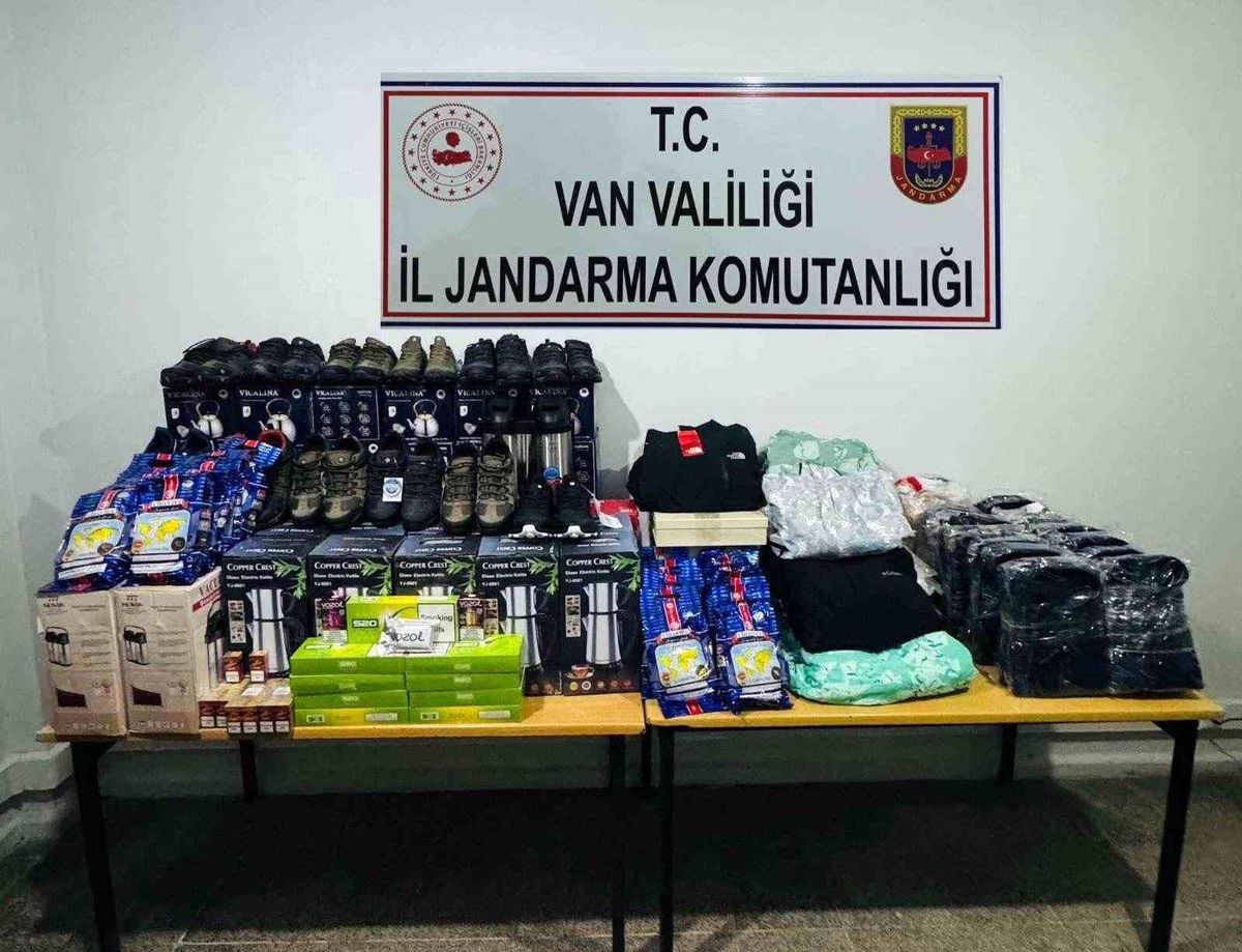 Van\'da Kaçak Eşya Operasyonu