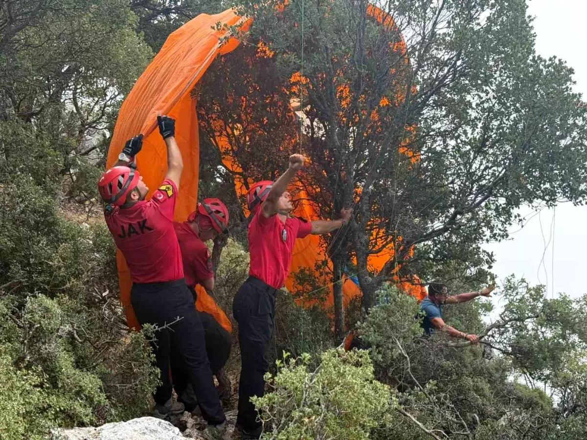 Fethiye\'de Tandem Uçuş Kazası