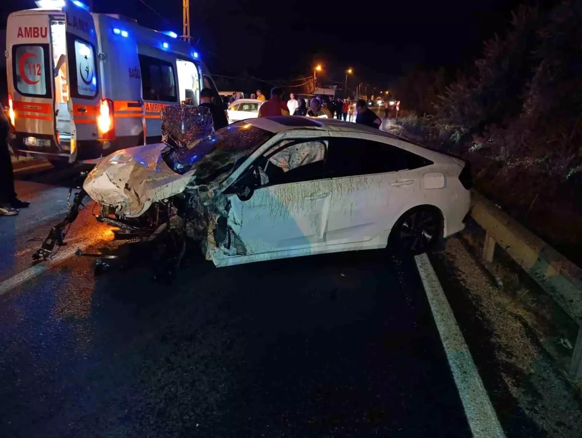 Kırklareli\'nde Trafik Kazası: 4 Yaralı