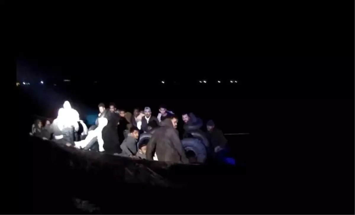 Urla Açıklarında 56 Düzensiz Göçmen Yakalandı
