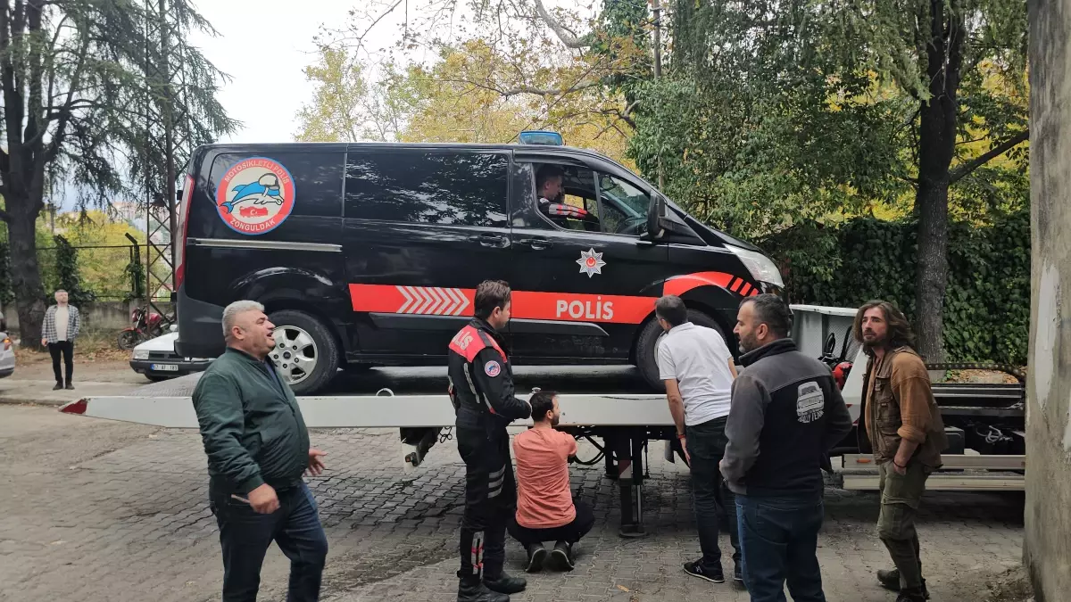 Kayıp Şahıs Kaçarken Kaza Yaptı
