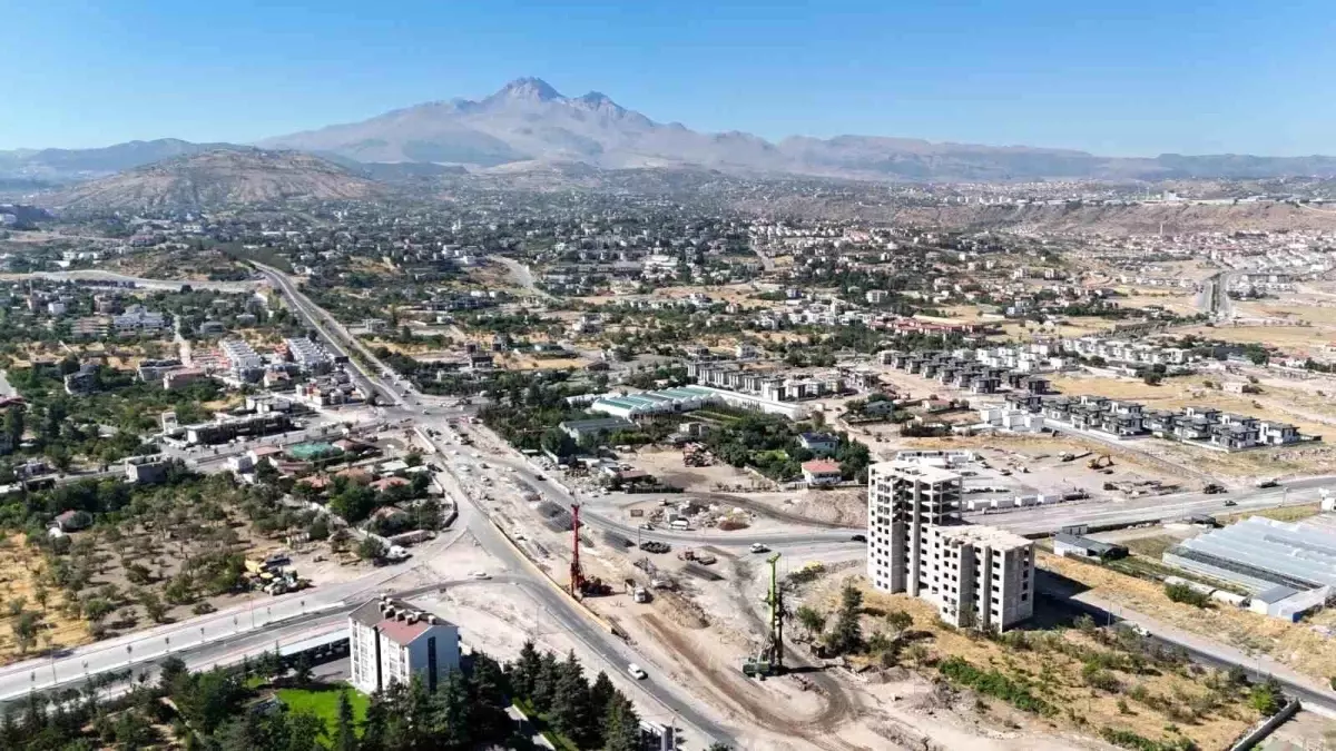 Kayseri\'de Meteoroloji Katlı Kavşağı Projesi Hızla İlerliyor