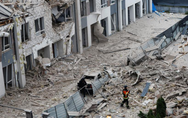 Rusya ülkenin başkentini 500 dron ve 40 füzeyle vurdu