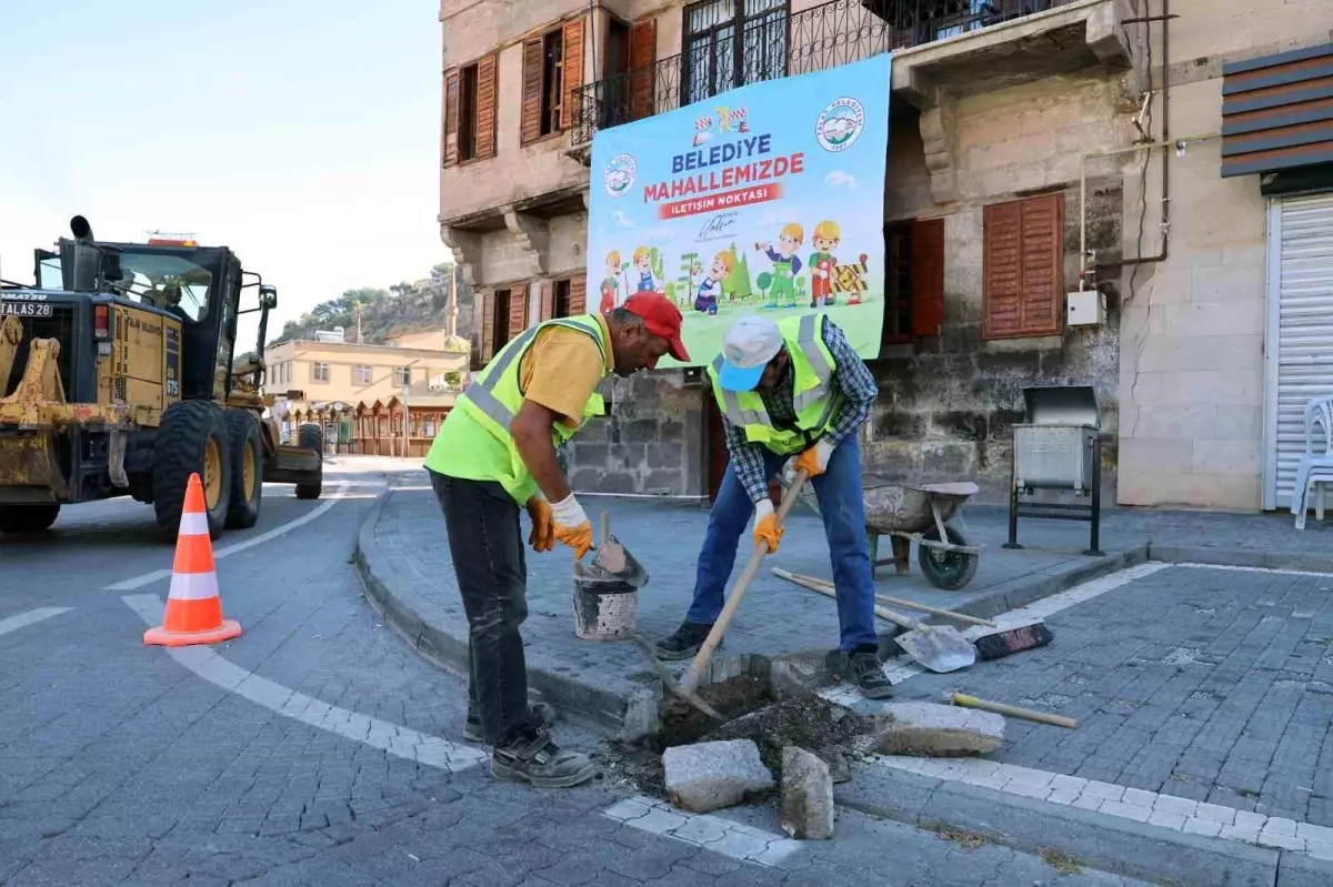 Talas Belediyesi\'nden Tarihi Mahallelere Önemli Destek