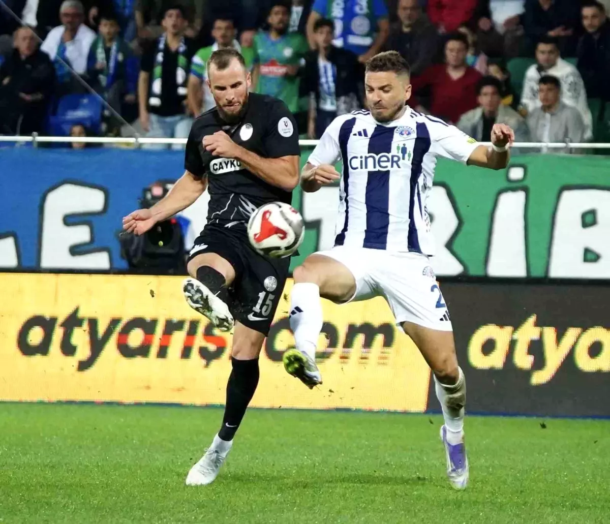 Rizespor, Kasımpaşa\'ya 2-1 Kaybetti