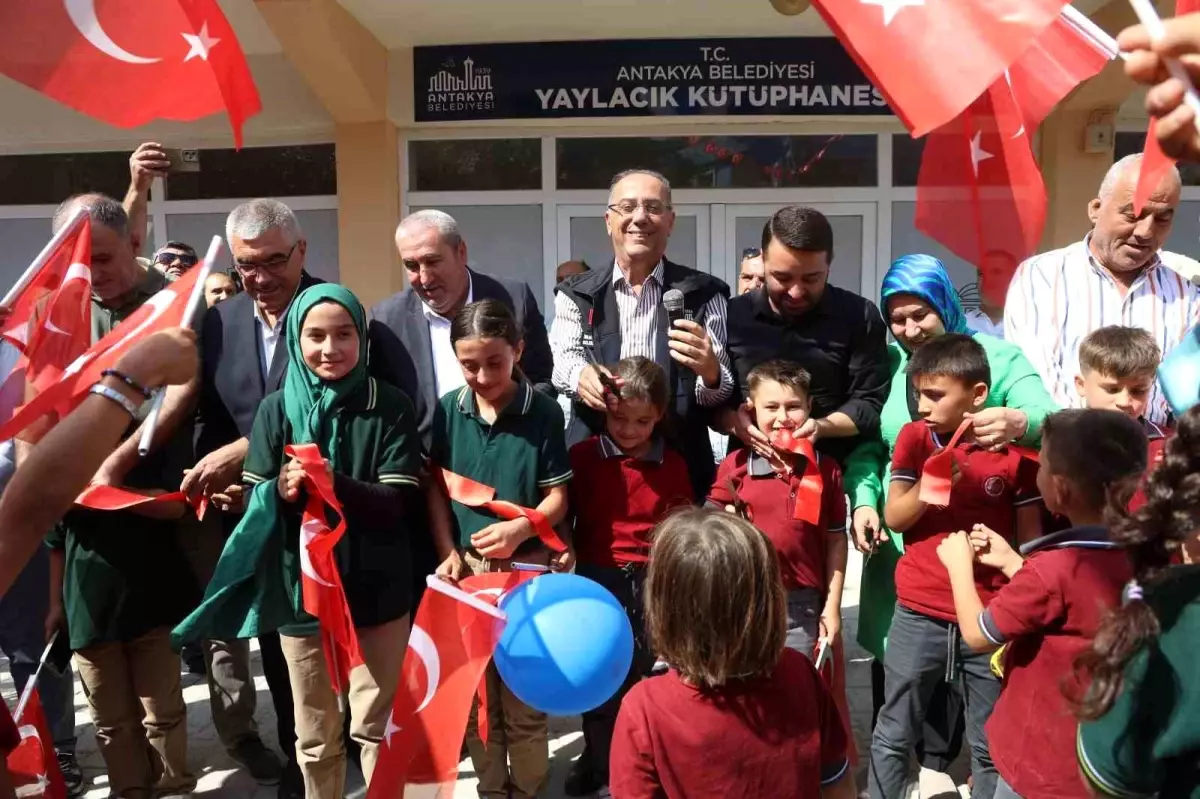 Antakya\'da Çocuklar İçin Yeni Kütüphane Açıldı