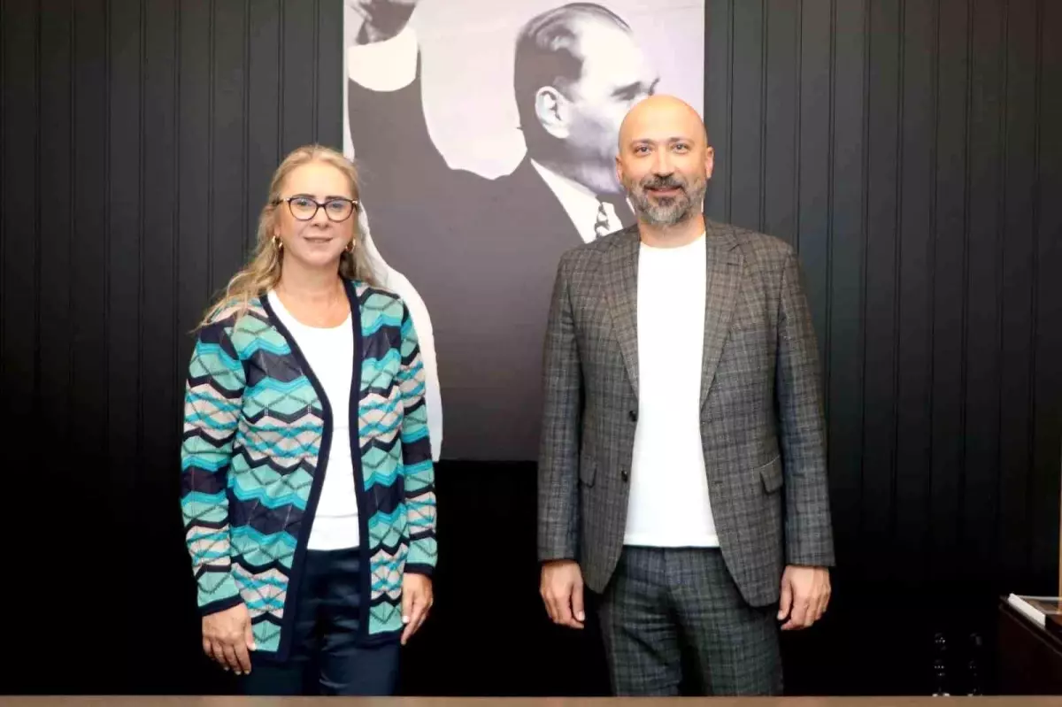Ceyda Bölünmez Çankırı\'dan Söke Belediye Başkanı\'na Destek Ziyareti