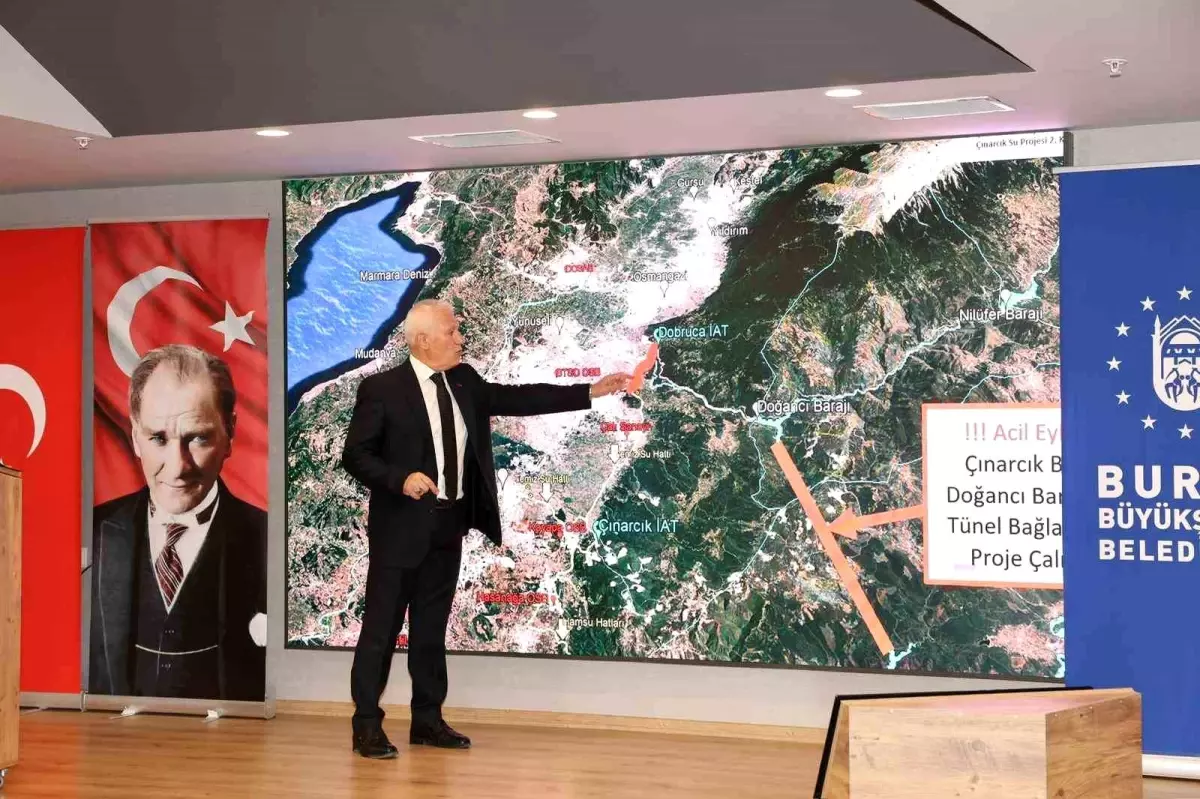Başkan Bozbey: "Bursa\'nın susuz kalmaması için çalışıyoruz"