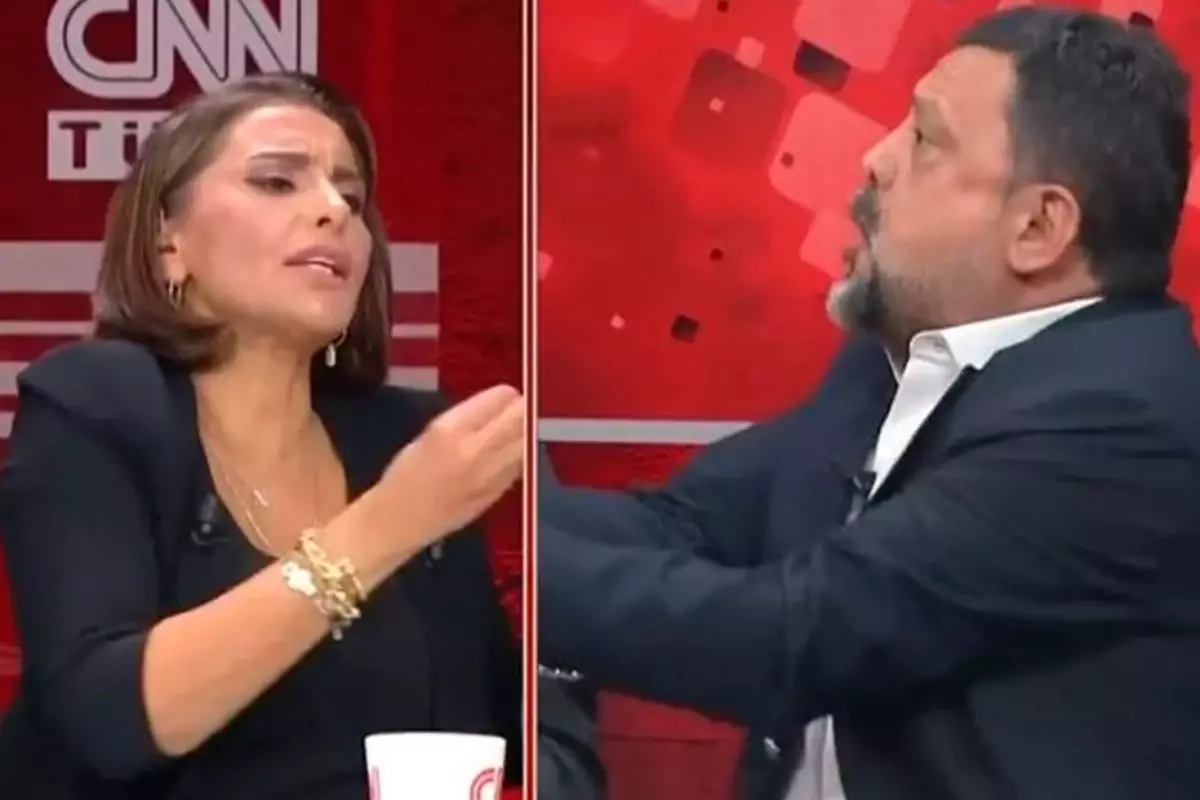 Erdoğan\'ın ABD ziyareti CNN Türk\'te kavga çıkardı: Şov yapma, bağırma