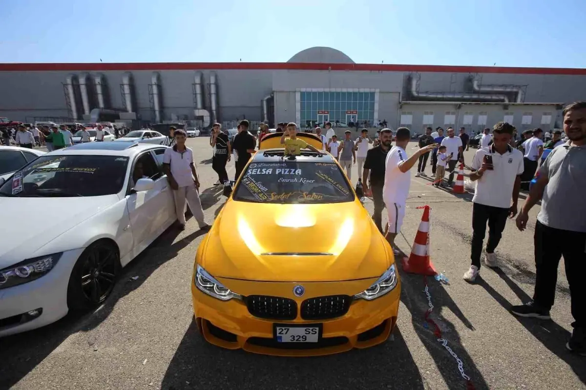 Gaziantep\'te Adrenalin Dolu Auto ve Drift Fest 2025