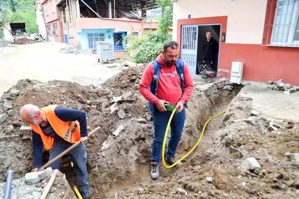Samsun\'da Gaziosmanpaşa Mahallesi\'ne Doğal Gaz Müjdesi