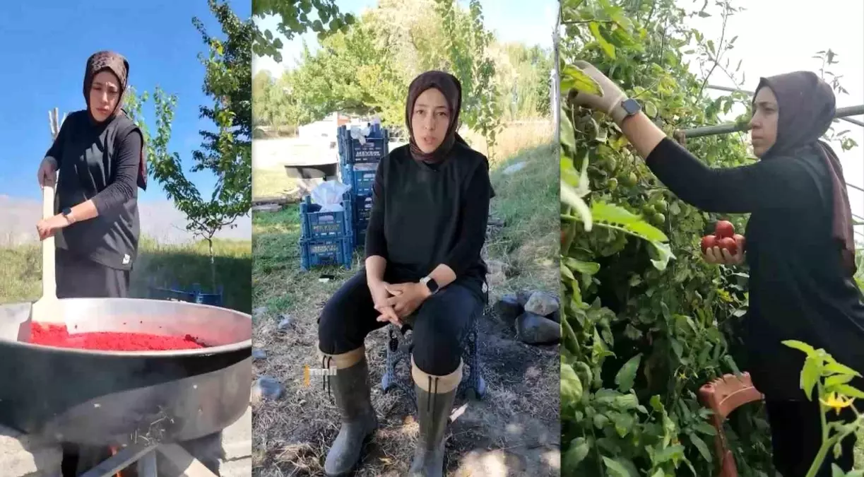 Kadın Girişimci Zeynep Ciminli, 8 Dönümlük Sera Kurdu