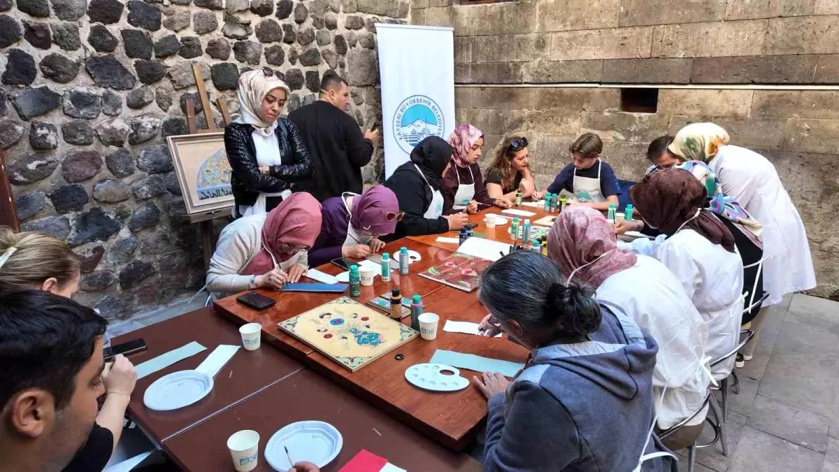 Edirnekari Sanatı Kayseri\'de Workshop ile Tanıtıldı