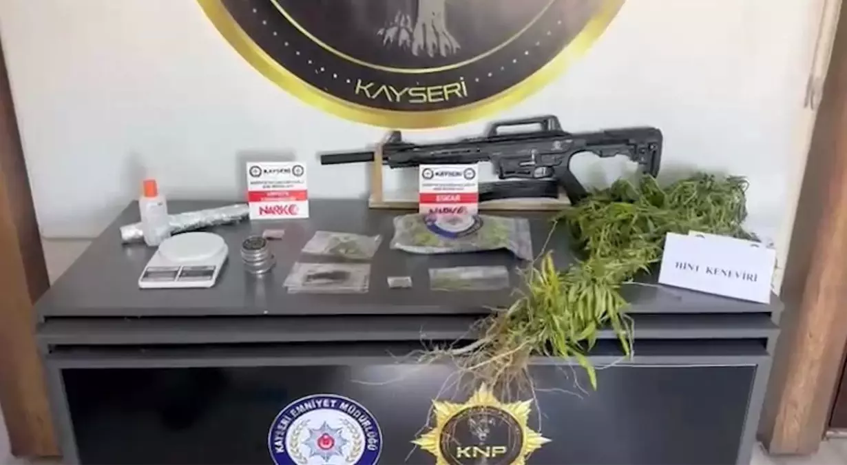 Kayseri\'de Uyuşturucu Operasyonu: 1 Kişi Yakalandı