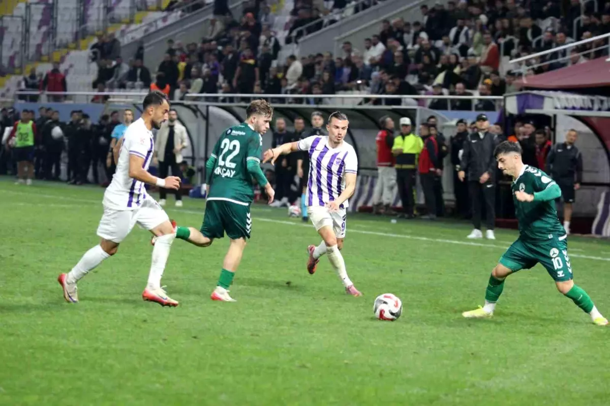 Orduspor ve Giresunspor 2-2 Berabere Kaldı
