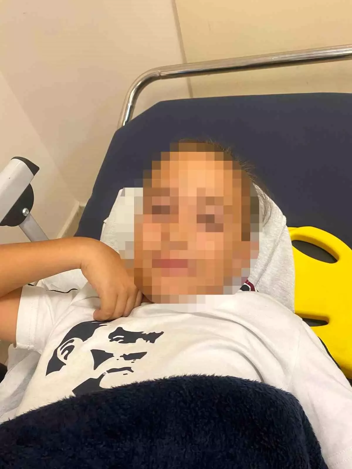 Bayrak Direği Devrildi, Öğrenci Yaralandı