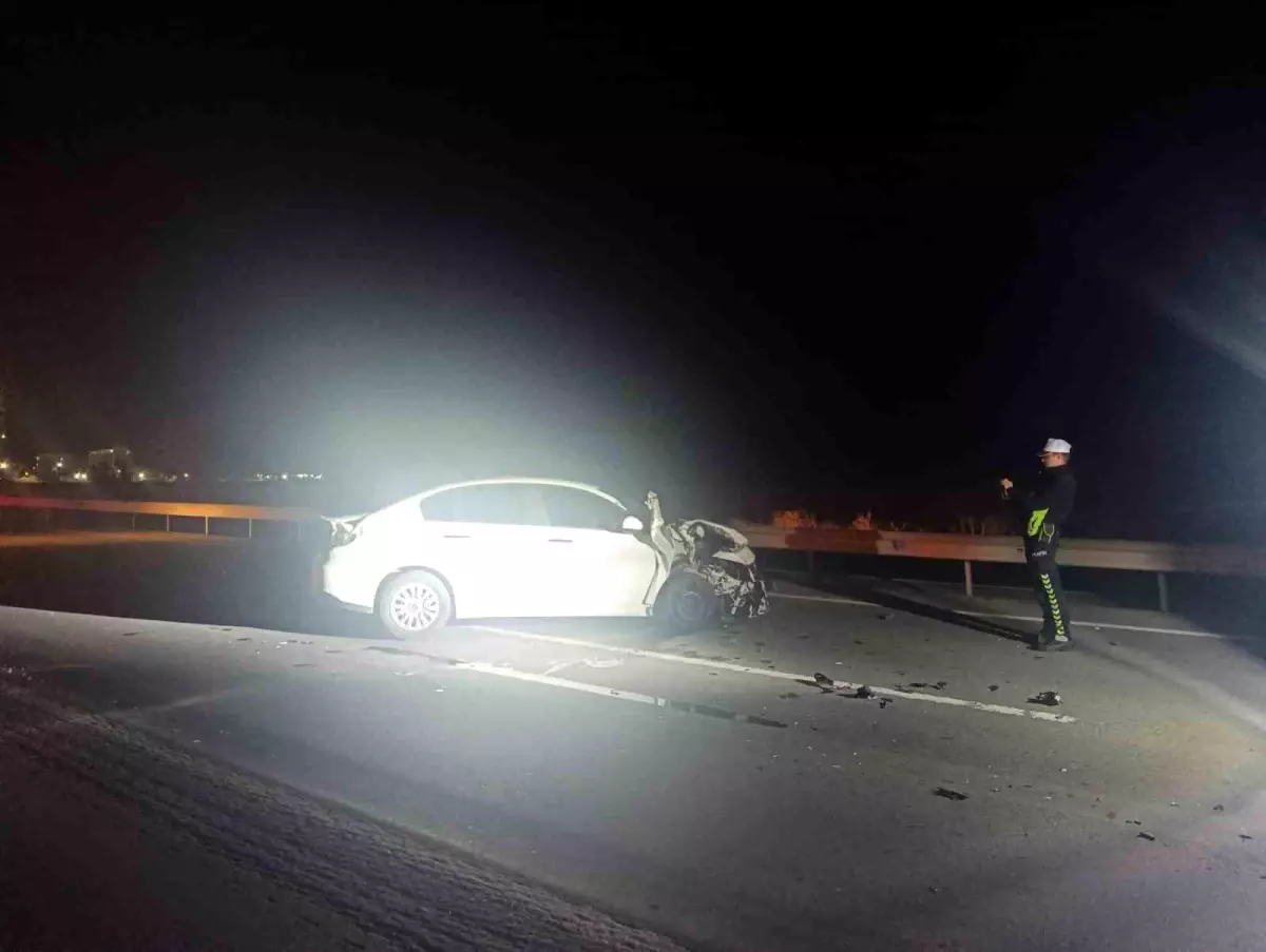Lüleburgaz\'da Trafik Kazası: 2 Yaralı