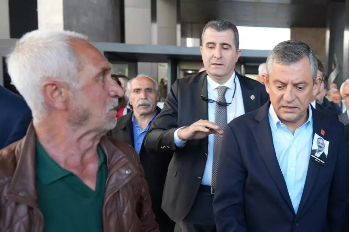 Özgür Özel\'e saldıran Selçuk Tengioğlu tahliye edildi