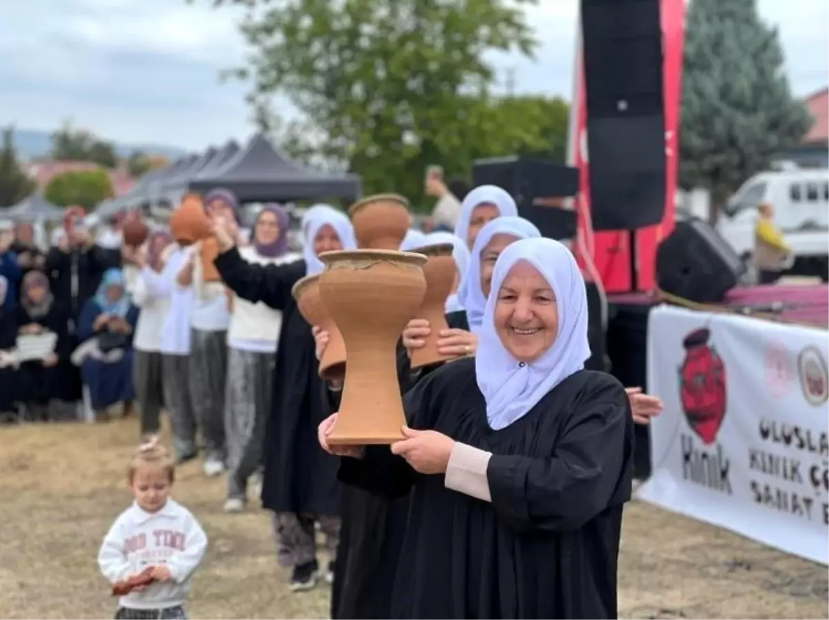 Uluslararası Kınık Çömlek & Sanat Festivali Büyük İlgi Gördü