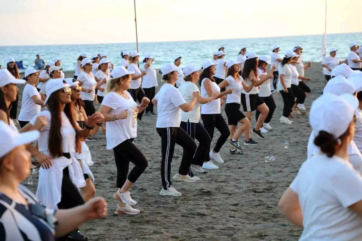 Hatay\'da Sahilde Spor Etkinliği Düzenlendi