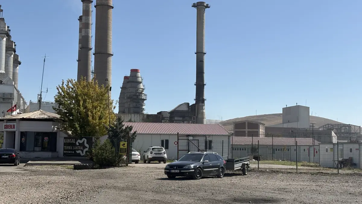 Kangal Termik Santrali\'nde Yangın Kontrol Altında