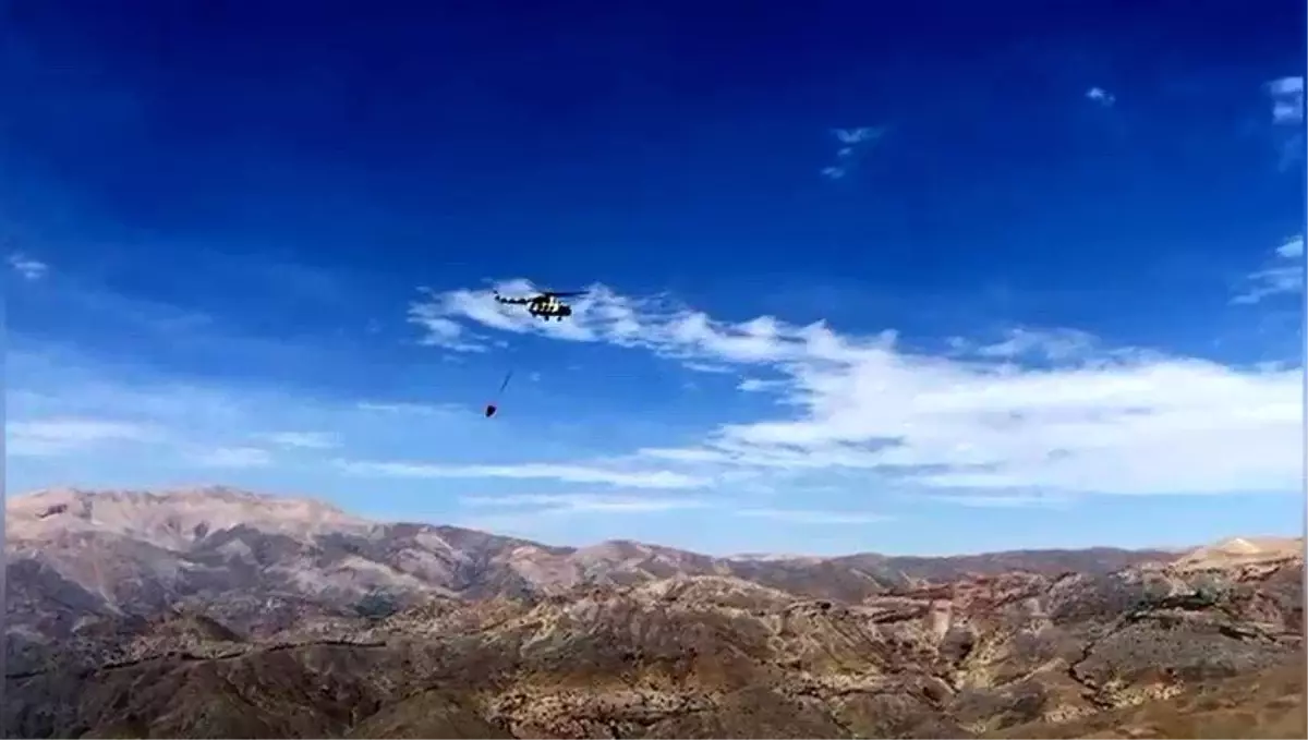 Adıyaman\'da Yangın Tekrar Başladı