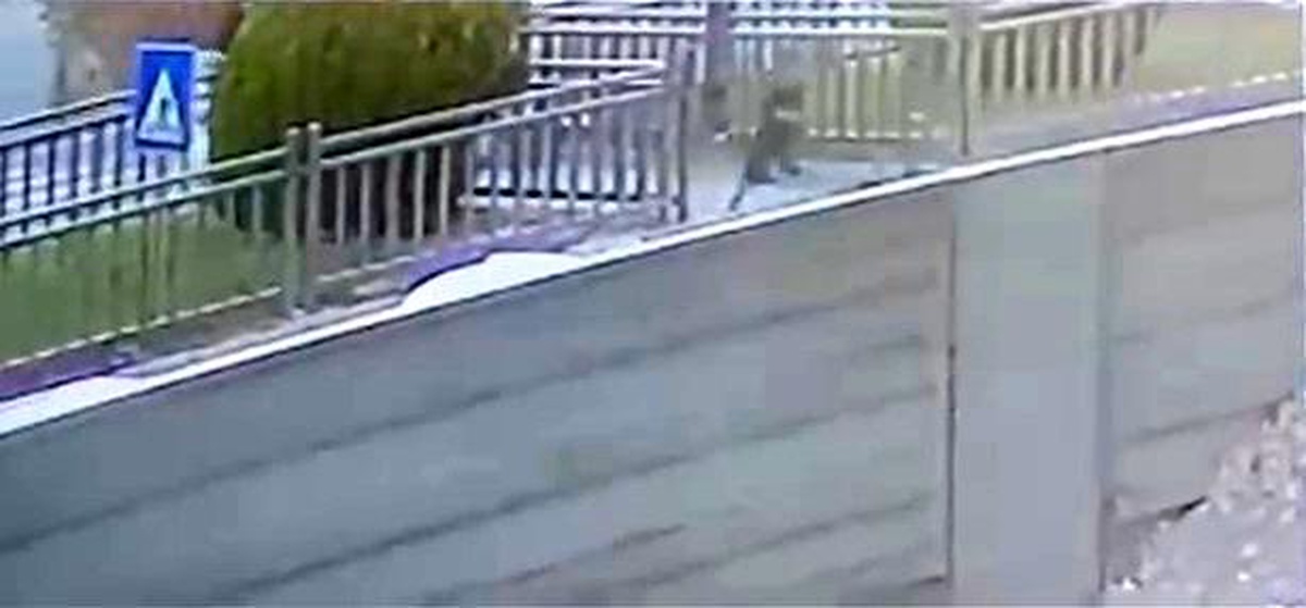 Elazığ\'da Çocuk Trafik Kazasından Kurtuldu