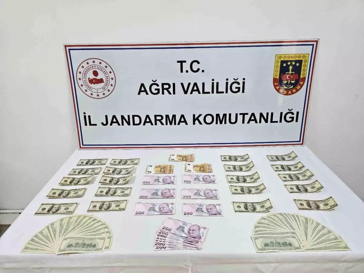Ağrı\'da Sahte Para Operasyonu
