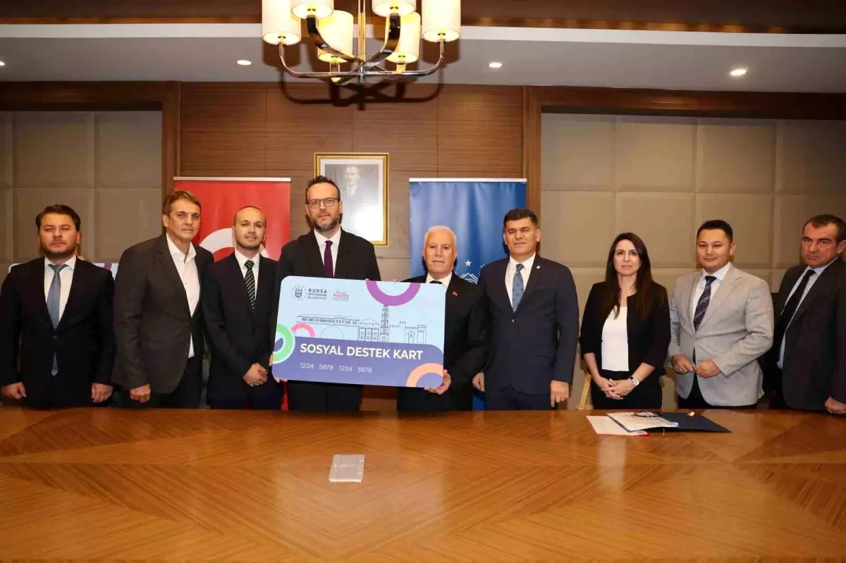 Bursa\'da Sosyal Destek Kartı Uygulaması Başlatıldı