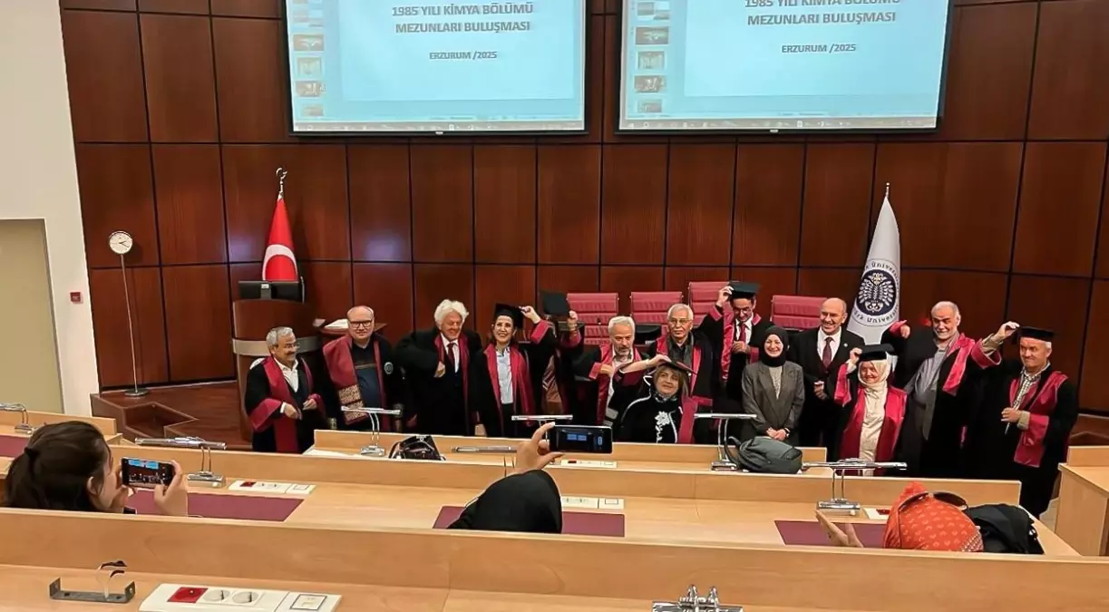 Atatürk Üniversitesi Mezunları 40. Yılda Buluştu