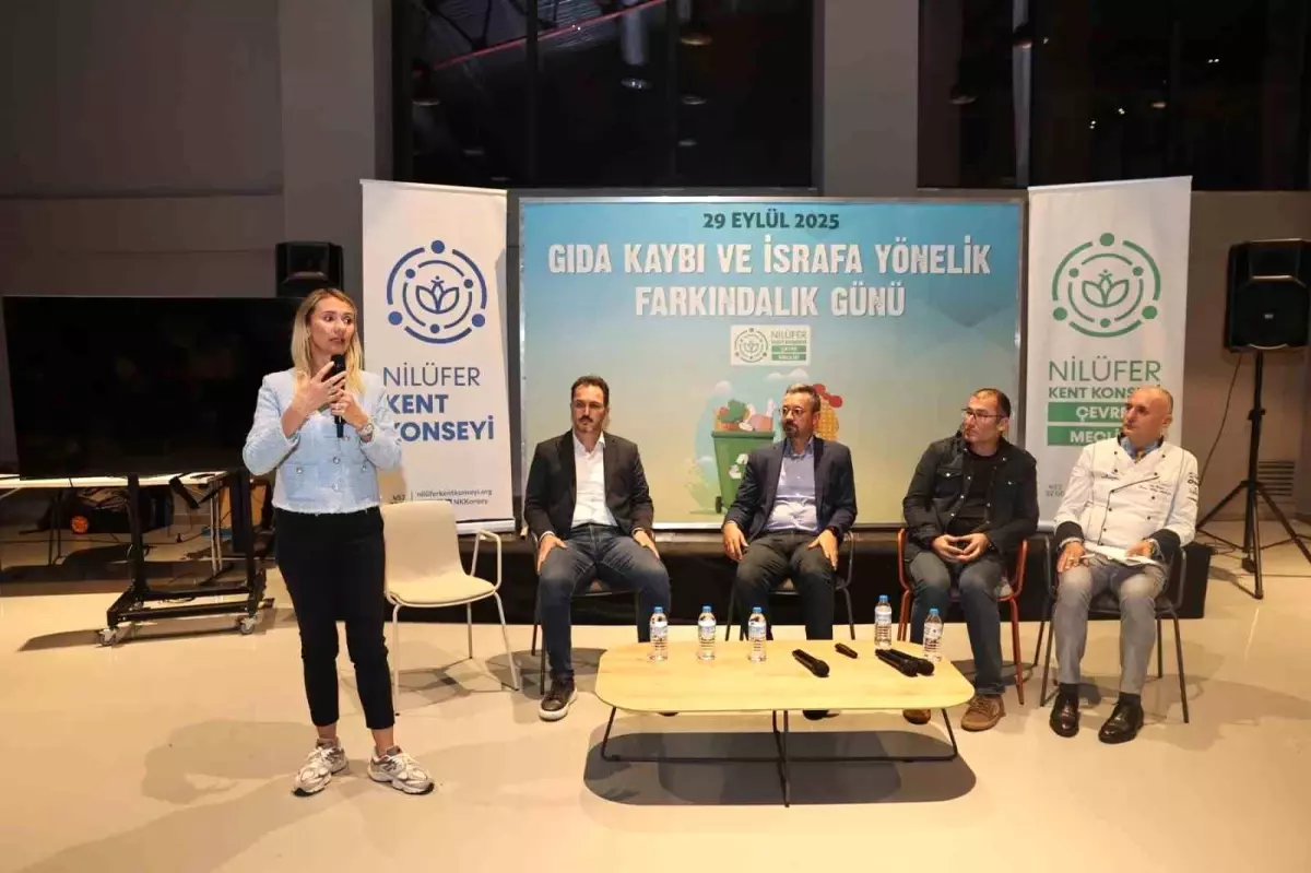 Gıda İsrafına Dikkat Çektiler: Nilüfer\'de Farkındalık Günü Etkinliği