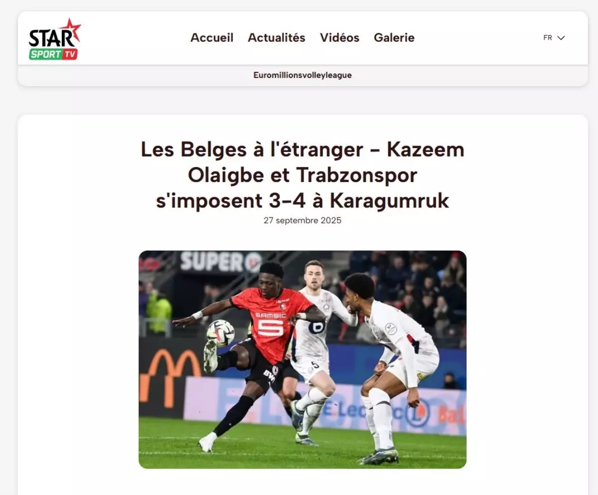 Olaigbe Belçika Basınında Gündem