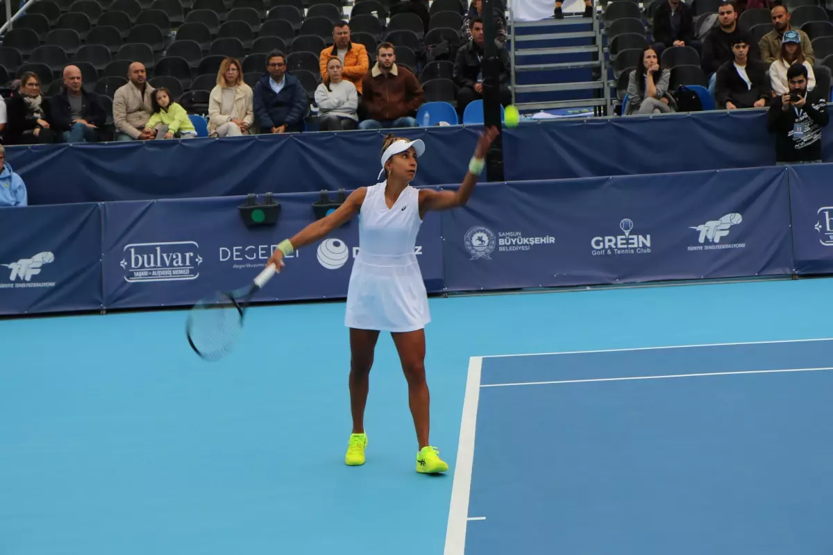 Samsun\'da Uluslararası Tenis Turnuvası Başladı