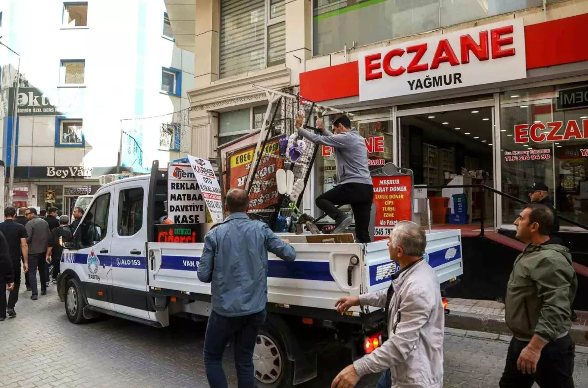 Van\'da Kaldırım İşgallerine Karşı Denetim