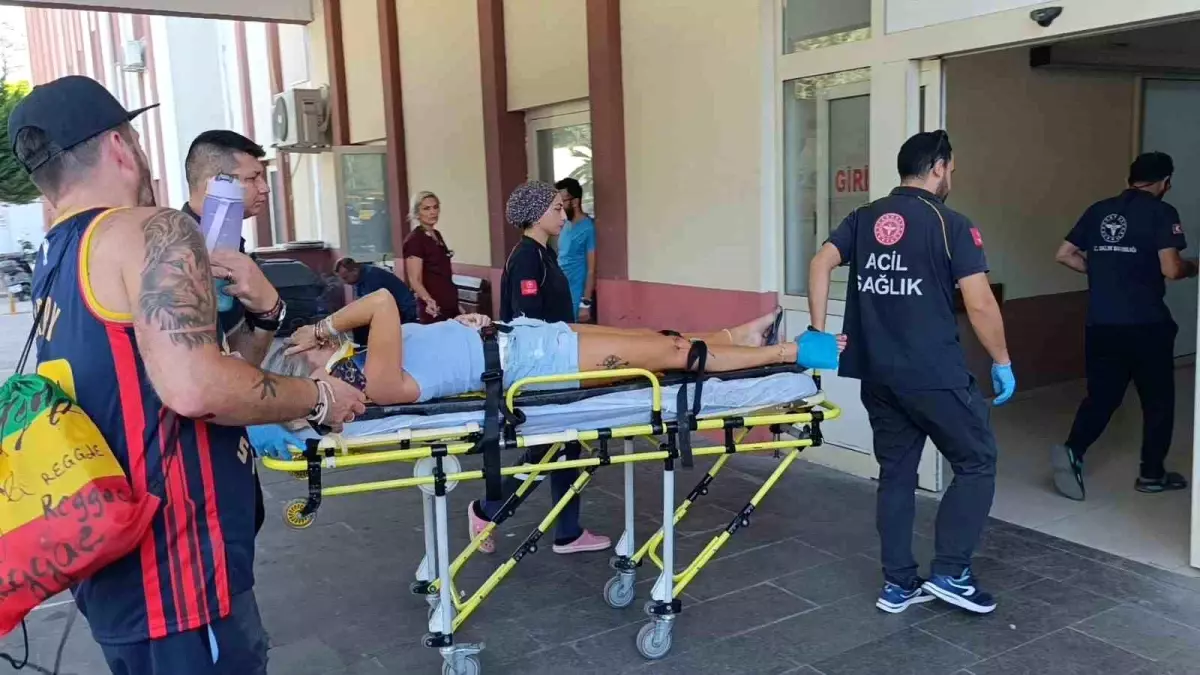 Manavgat\'ta Motosiklet Kazası: 2 Yaralı