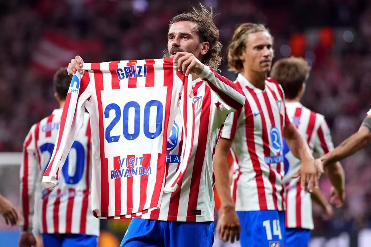 Atletico Madrid, Real Madrid\'den sonra Frankfurt\'u da beşledi