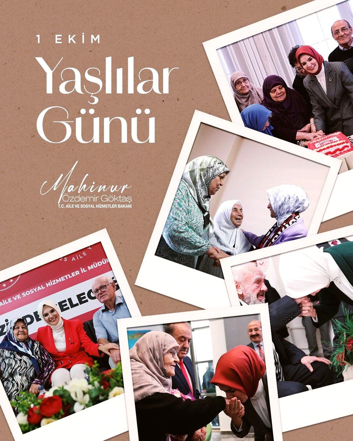 Bakan Göktaş\'tan Yaşlılar Günü Mesajı