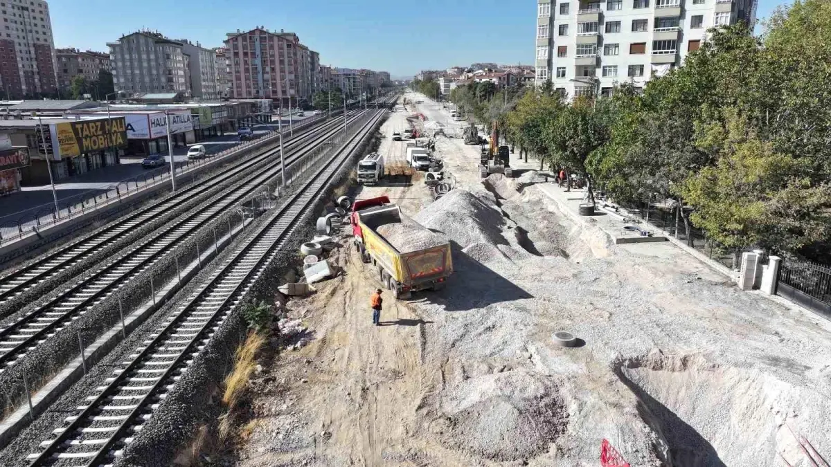 KONYARAY Banliyö Hattı\'nda Çalışmalar Hızlandı