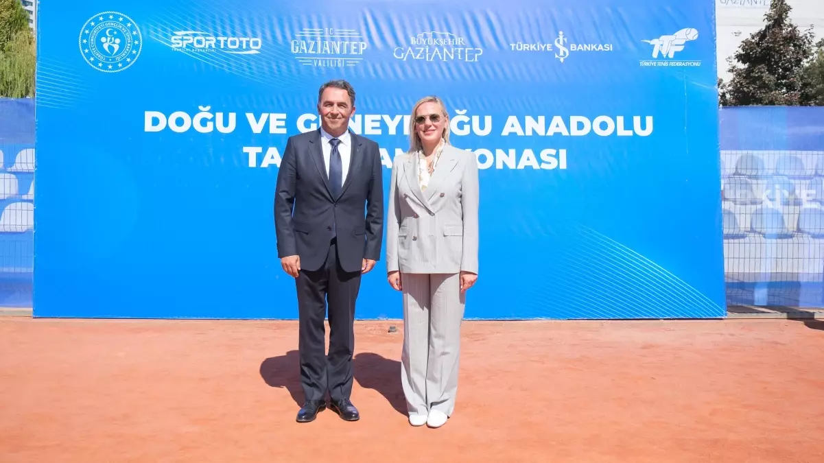 Tenisin Yaygınlaşması İçin Şampiyona Gaziantep\'te Başladı
