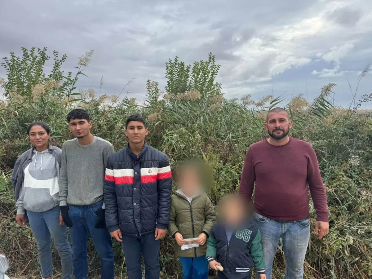 Edirne\'de 6 Kaçak Göçmen Yakalandı