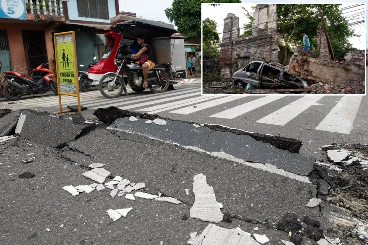 Filipinler\'i vuran 6.9\'luk depremde ölü sayısı 61\'e yükseldi