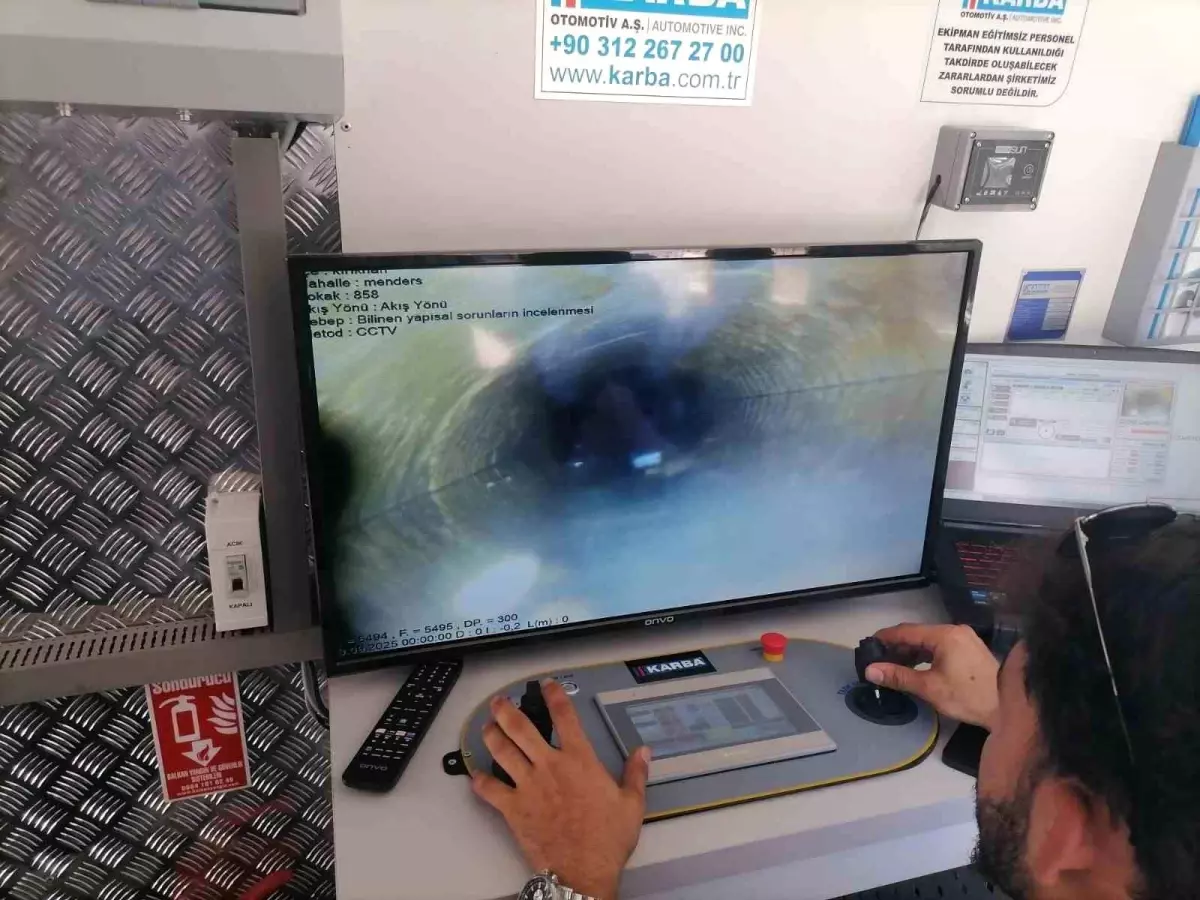 Hatay\'da Robotik Kanal Görüntüleme Sistemi ile Altyapı Sorunlarına Hızlı Çözüm